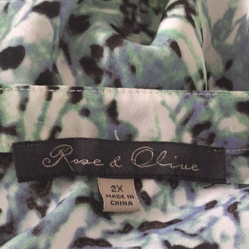 Rose & Olive blouse plus size - Picture 4 of 5